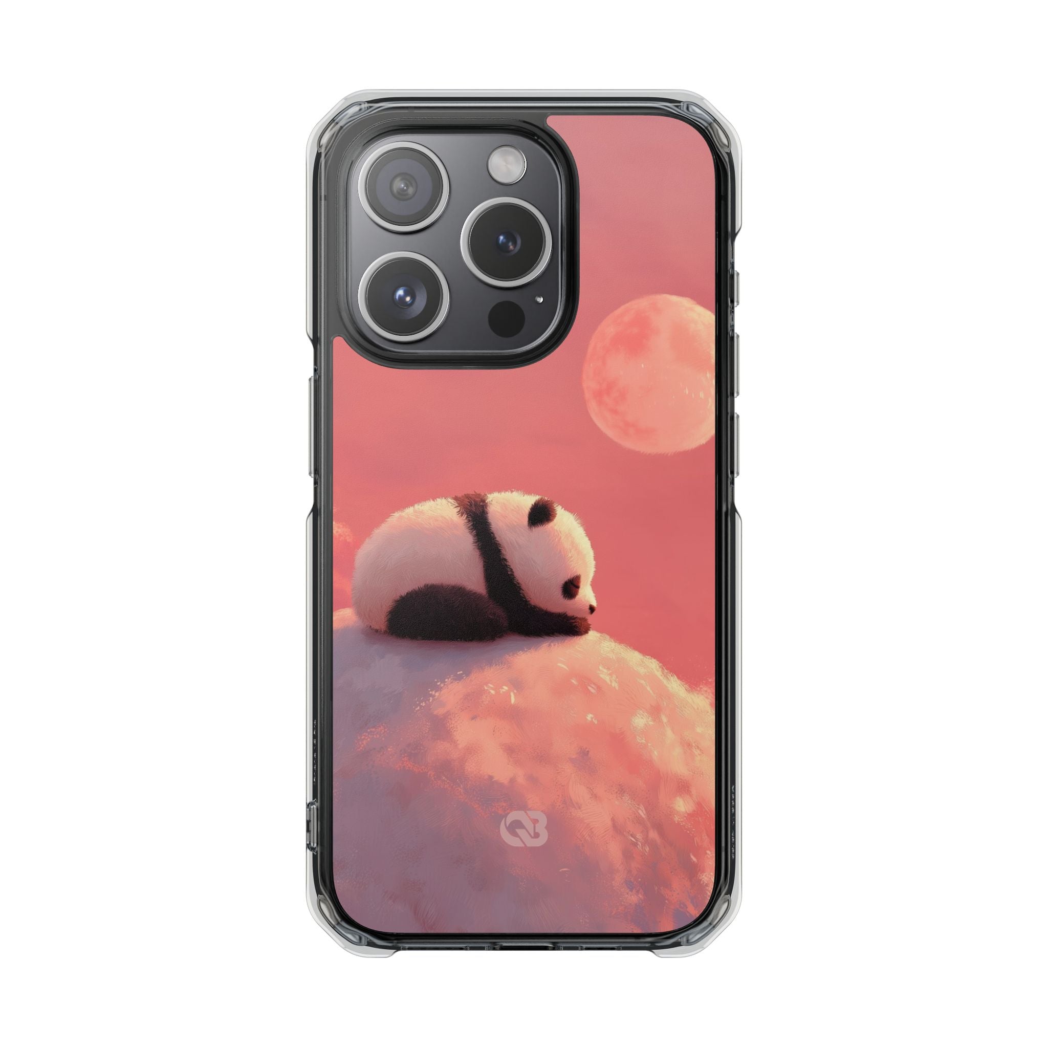 Rose Moon Panda · Impact Coque de téléphone pour iPhone · Magsafe