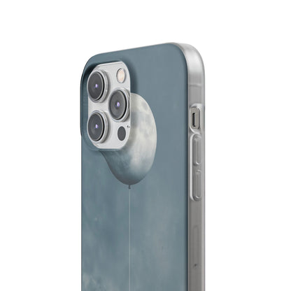 Moon Balloon iPhone 14 Pro Max Case - Soft