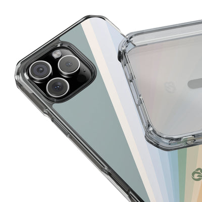 Green Impact MagSafe Phone Case for iPhone - Sage Prism Beam