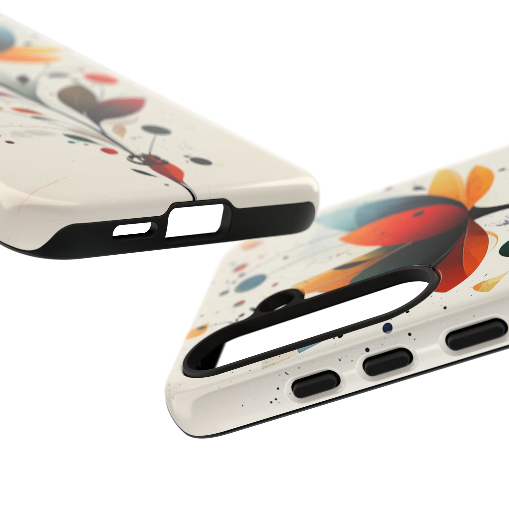 Burnt Petal Abstract · Tough Phone Case for Samsung