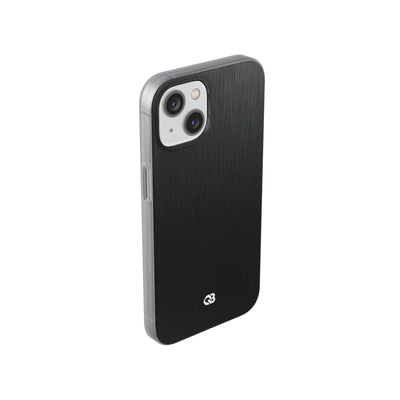 Black Lite Phone Case for iPhone - Brushed Obsidian Slate