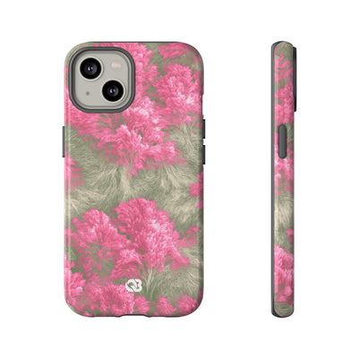 Digital Blossom · Tough Phone Case for iPhone · Pink