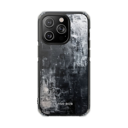 Texturiertes Blackscape iPhone 14 Pro Case - Impact