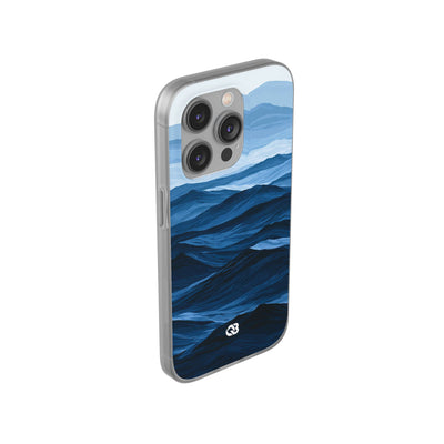 Blue Lite Phone Case for iPhone - Cobalt Ridge Tides