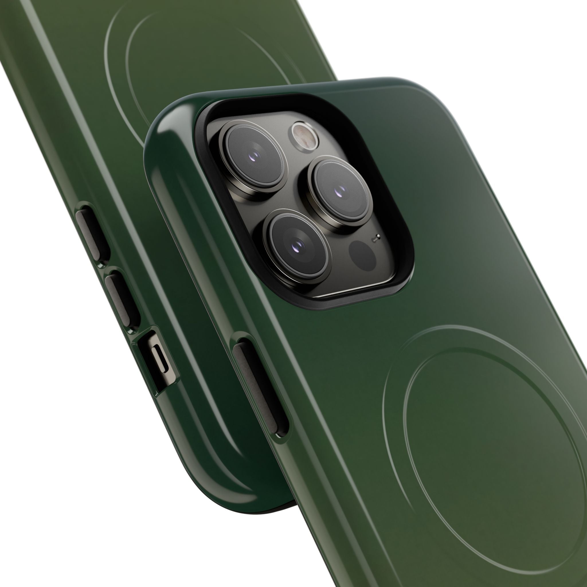 Green Tough 2.0 Magsafe Phone Case for iPhone - Shadow Moss Grain