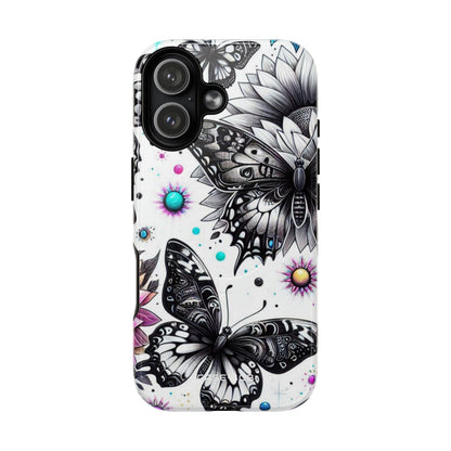 Butterfly Bloom iPhone 17 Case - Tough+ - CASE•BOB