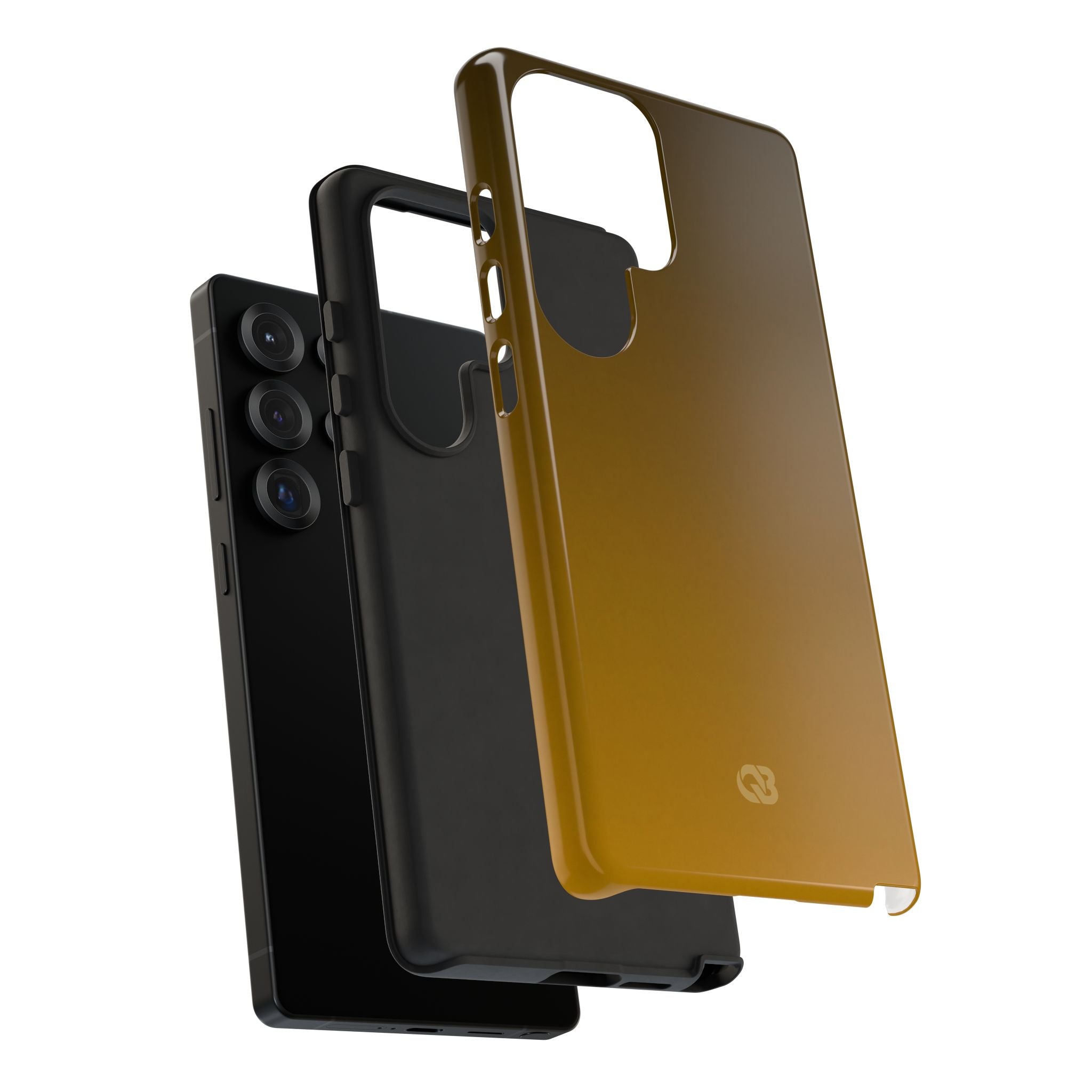 Gold Tough Phone Case for Samsung - Scorched Gold Haze