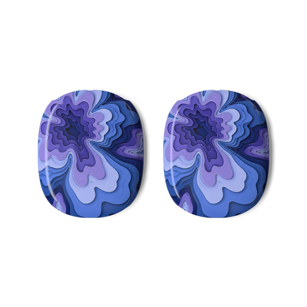Periwinkle Strata Bloom · Hard Case for AirPods Max · Purple