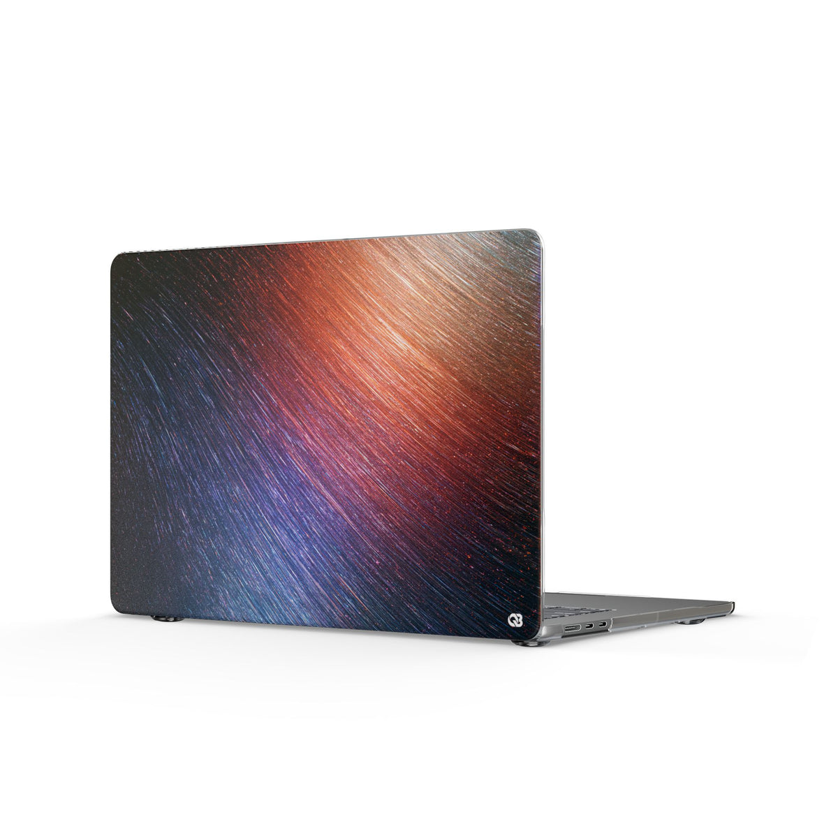 Radiant Energy Stream · Clear Hard Case for MacBook · Blue