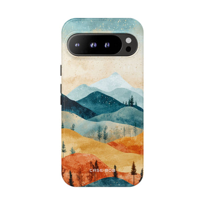 Moonlit Mountains Google Pixel 9 Pro XL Case - Tough