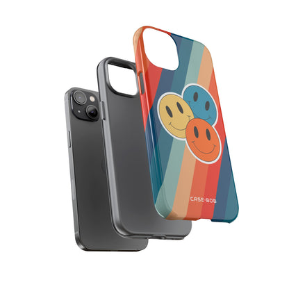 Triple Smile Breeze iPhone 14 Plus Case - Tough