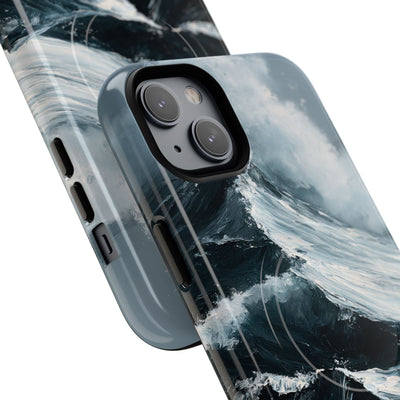 Nordic Swell · Tough 2.0 Magnetic Phone Case for iPhone · Blue