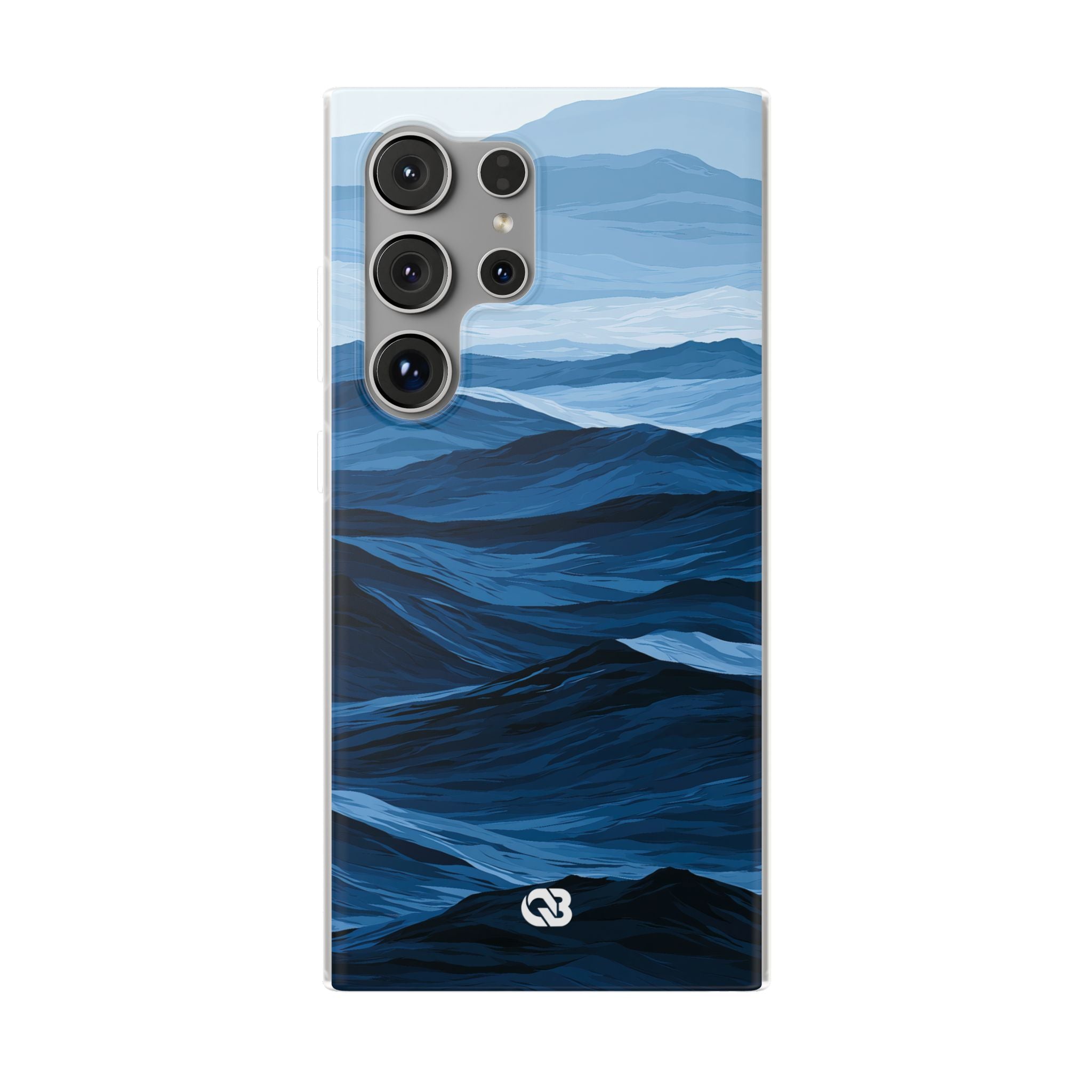 Blue Lite Phone Case for Samsung - Cobalt Ridge Tides