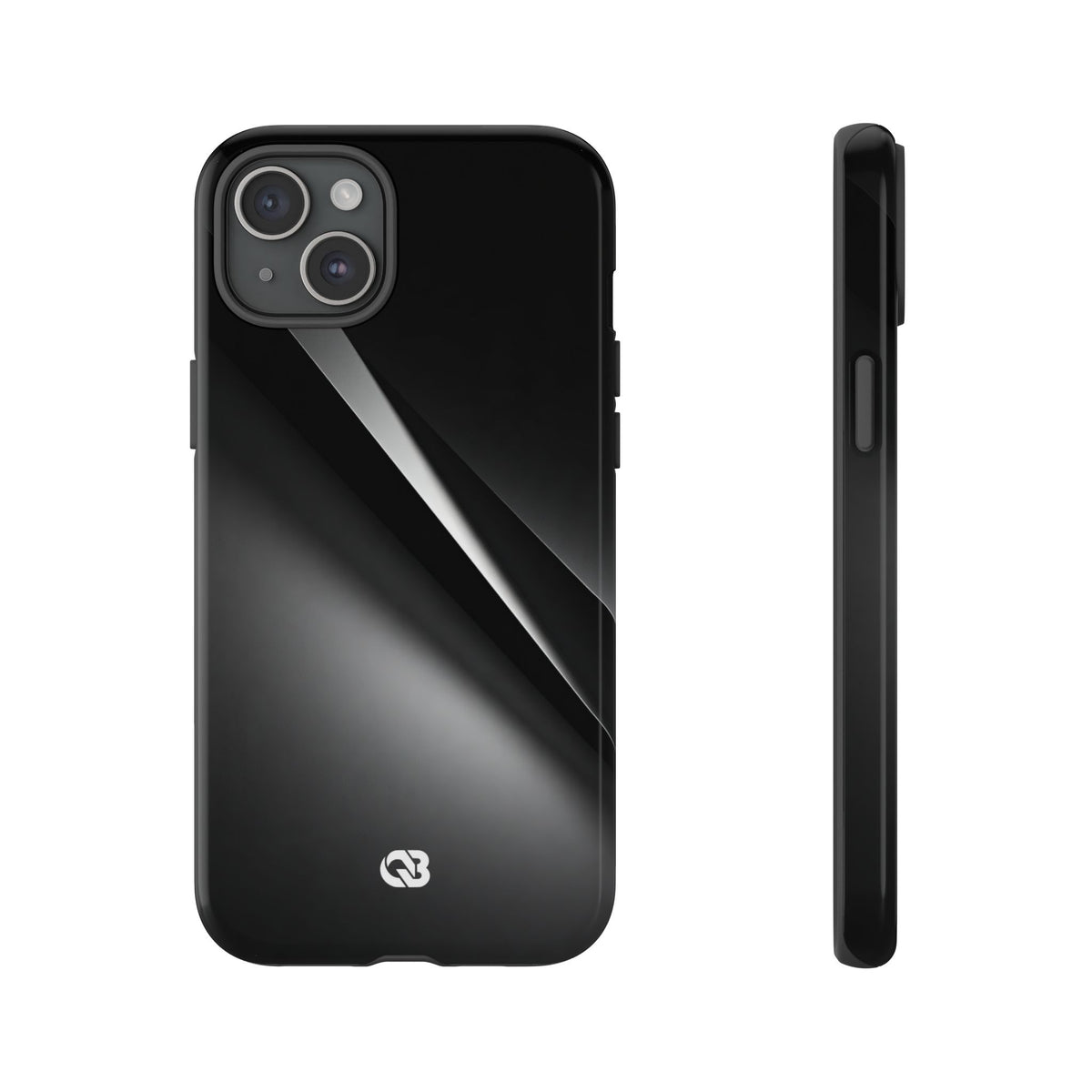 Obsidian Ridge · Tough Phone Case for iPhone · Black