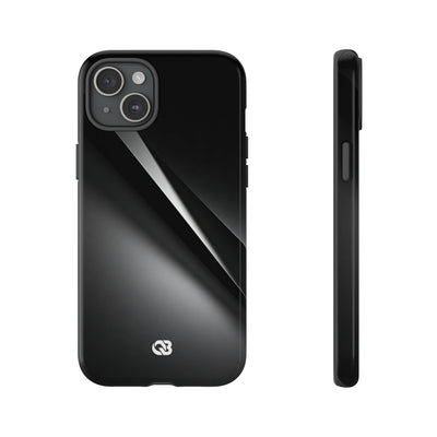 Obsidian Ridge · Tough Phone Case for iPhone · Black