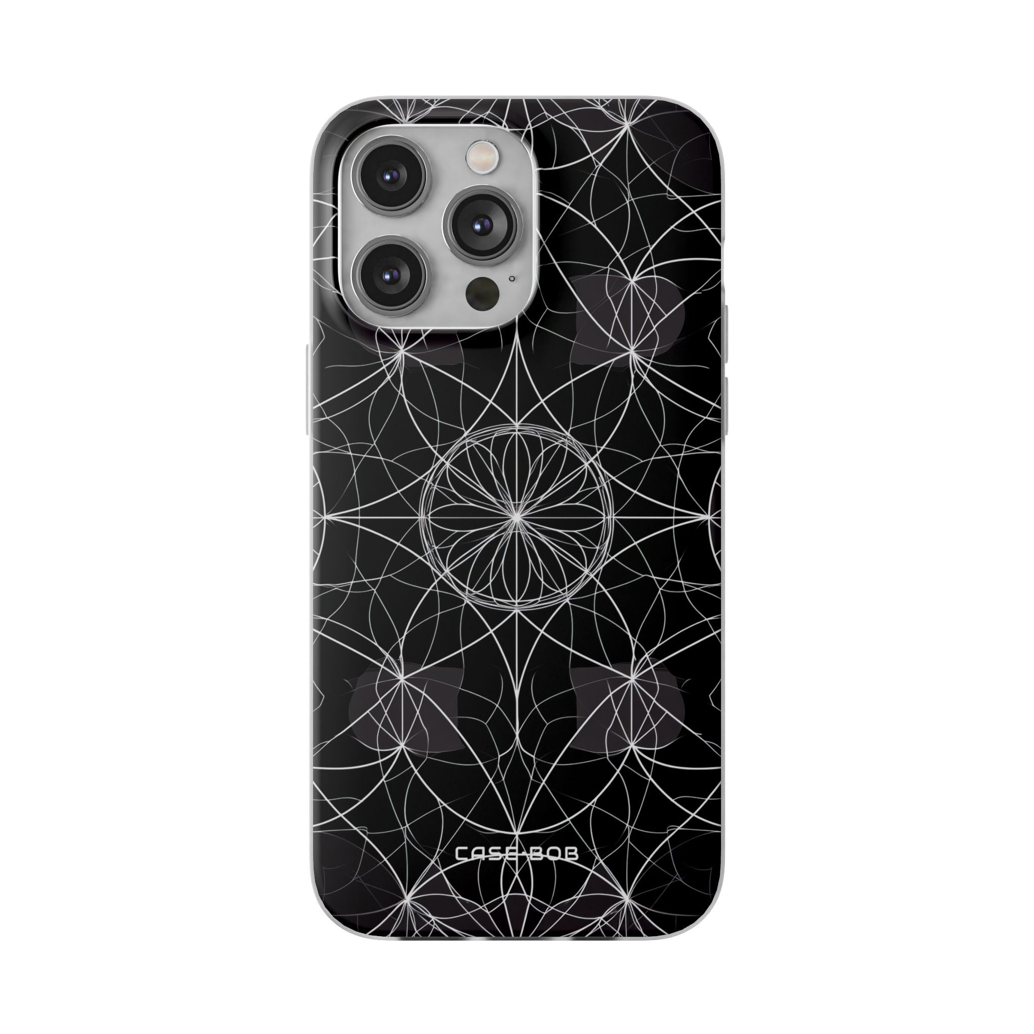 Radiant Petal Orbit iPhone 14 Pro Max Case - Soft