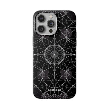 Radiant Petal Orbit iPhone 14 Pro Max Case - Soft