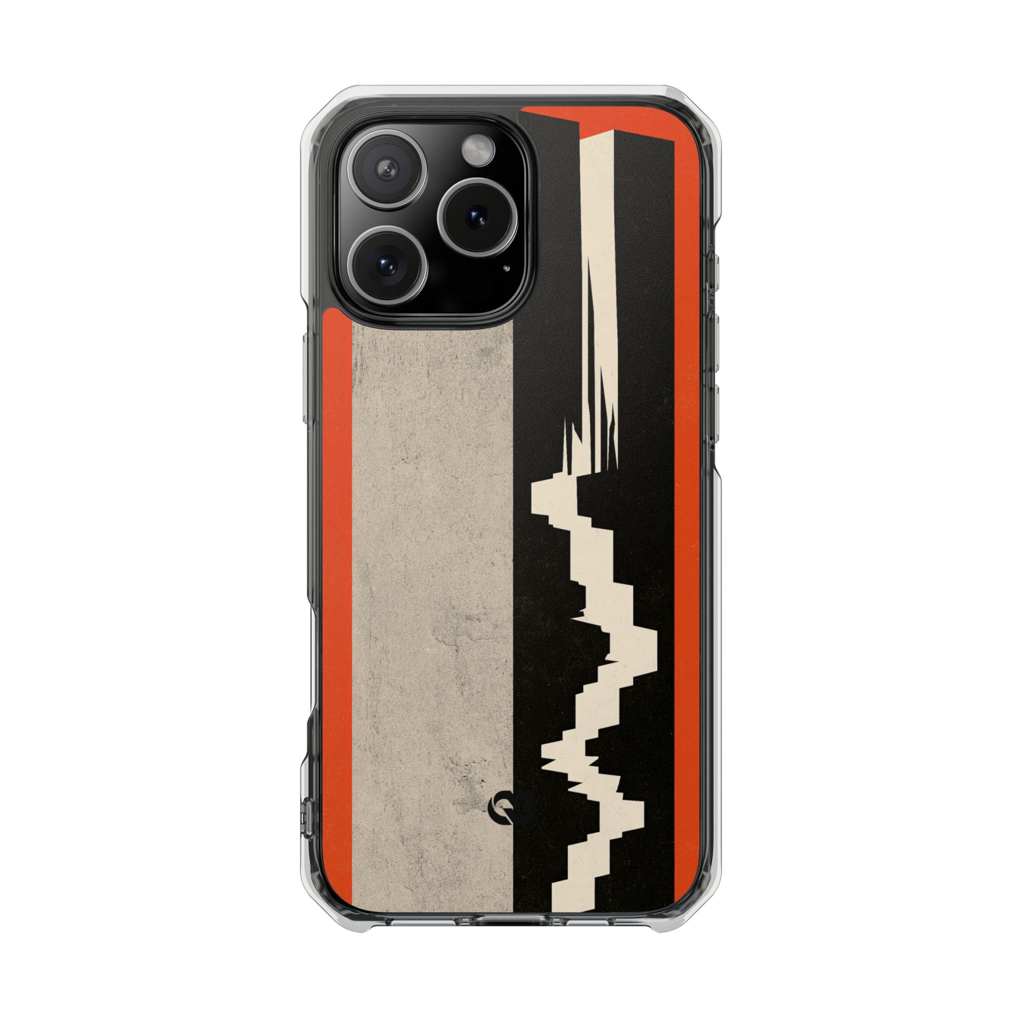 Orange Impact MagSafe Phone Case for iPhone - Orange Monolith Rift
