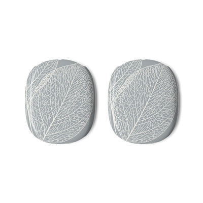Minimal Leaf Skeleton · Hard Case for AirPods Max · Grey