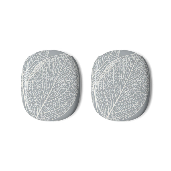 Minimal Leaf Skeleton · Hard Case for AirPods Max · Grey