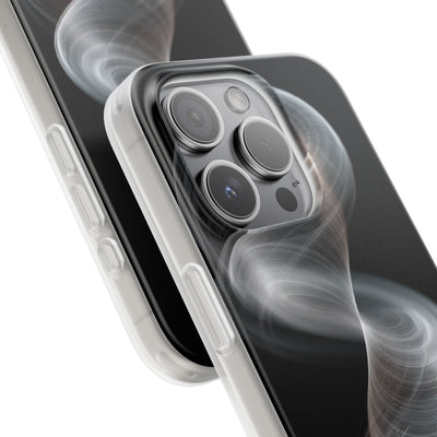 Luminous Vortex · Lite Phone Case for iPhone ·  Black