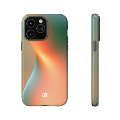 Radiant Contour · Tough Phone Case for iPhone · Orange