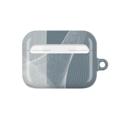 Slate Contour Drift · Hard Case for AirPods & AirPods Pro · Grey