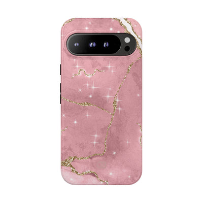 Rose Sparkle Marble · Tough Phone Case for Google Pixel