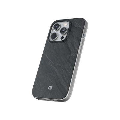 Black Lite Phone Case for iPhone - Midnight Slate Ridge