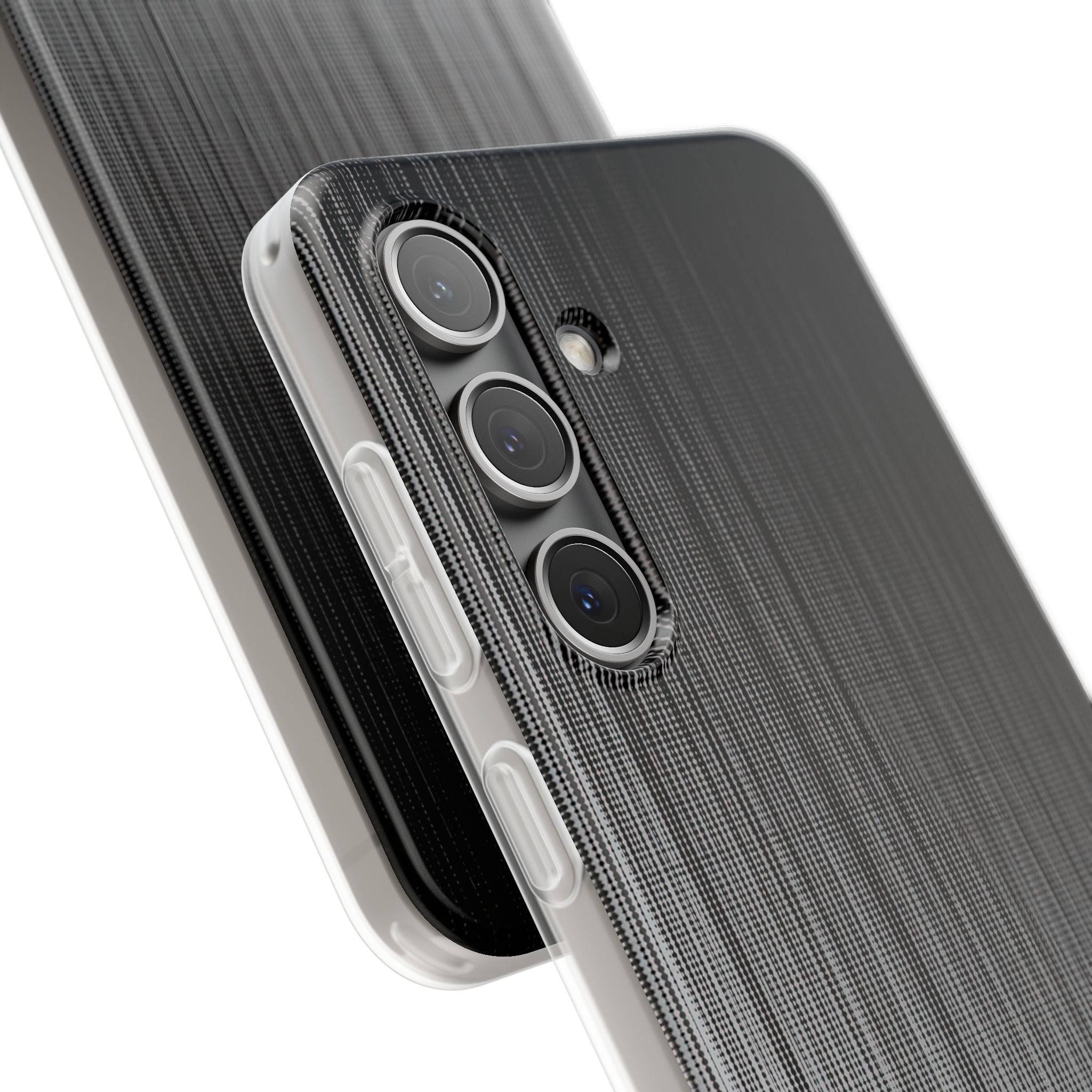 Grey Lite Phone Case for Samsung - Static Vertical Dither