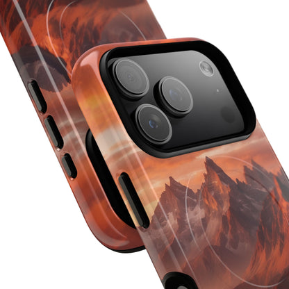 Jagged Glow iPhone 17 Pro Case - Tough+ - CASE•BOB