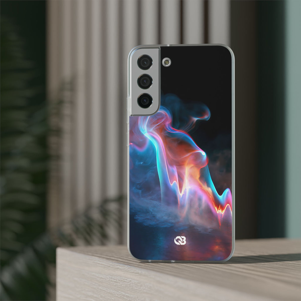 Neon Waveform · Lite Phone Case for Samsung · Black