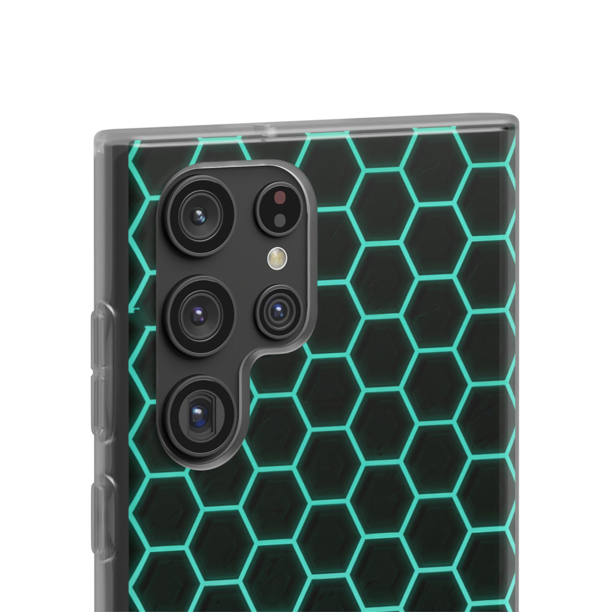 Neon Hex Spectrum · Lite Phone Case for Samsung · Teal