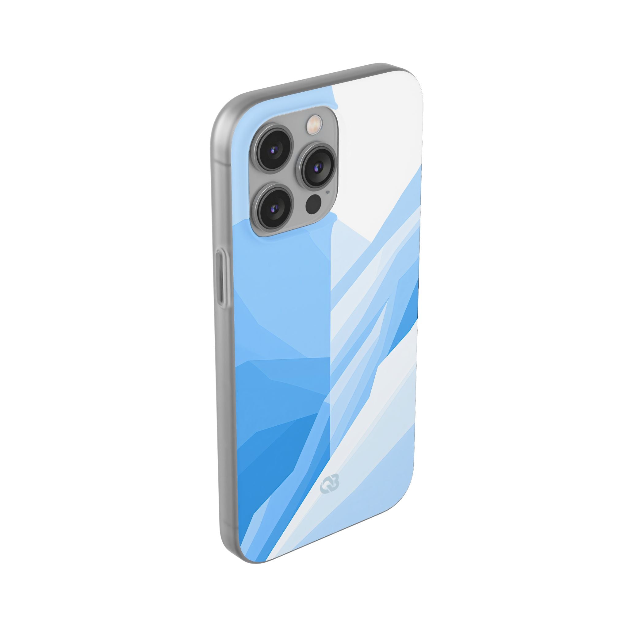Blue Lite Phone Case for iPhone - Arctic Glacial Ridge