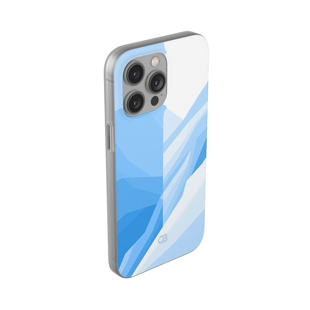 Blue Lite Phone Case for iPhone - Arctic Glacial Ridge