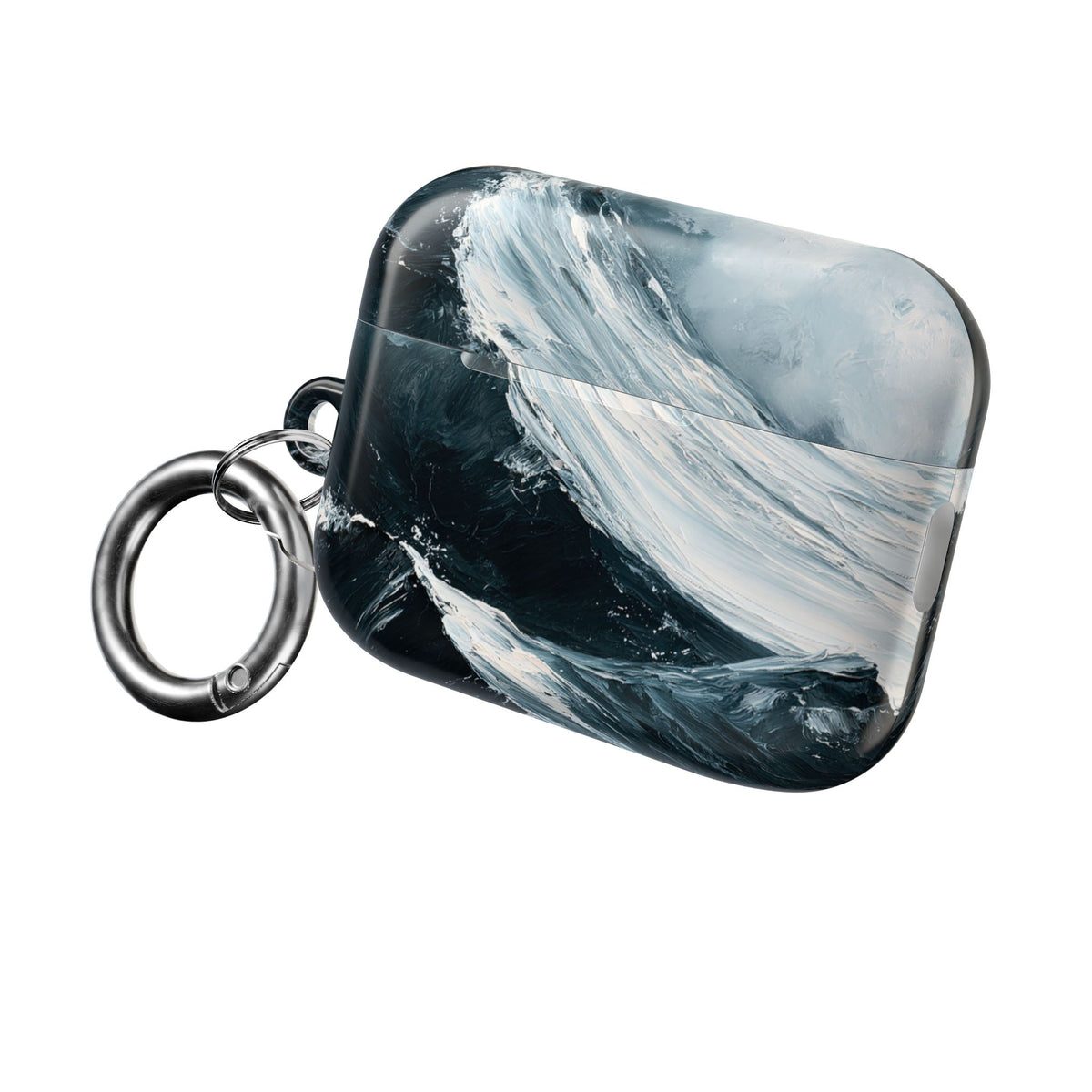 Nordic Swell · Hard Case for AirPods & AirPods Pro · Blue