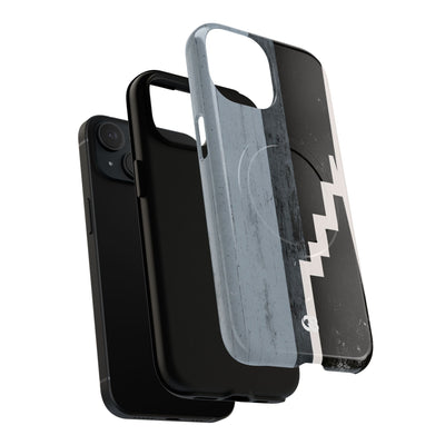 Grey Tough 2.0 Magsafe Phone Case for iPhone - Industrial Concrete Void