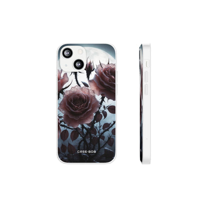 Luminous Rose Thorns iPhone 13 mini Case - Soft