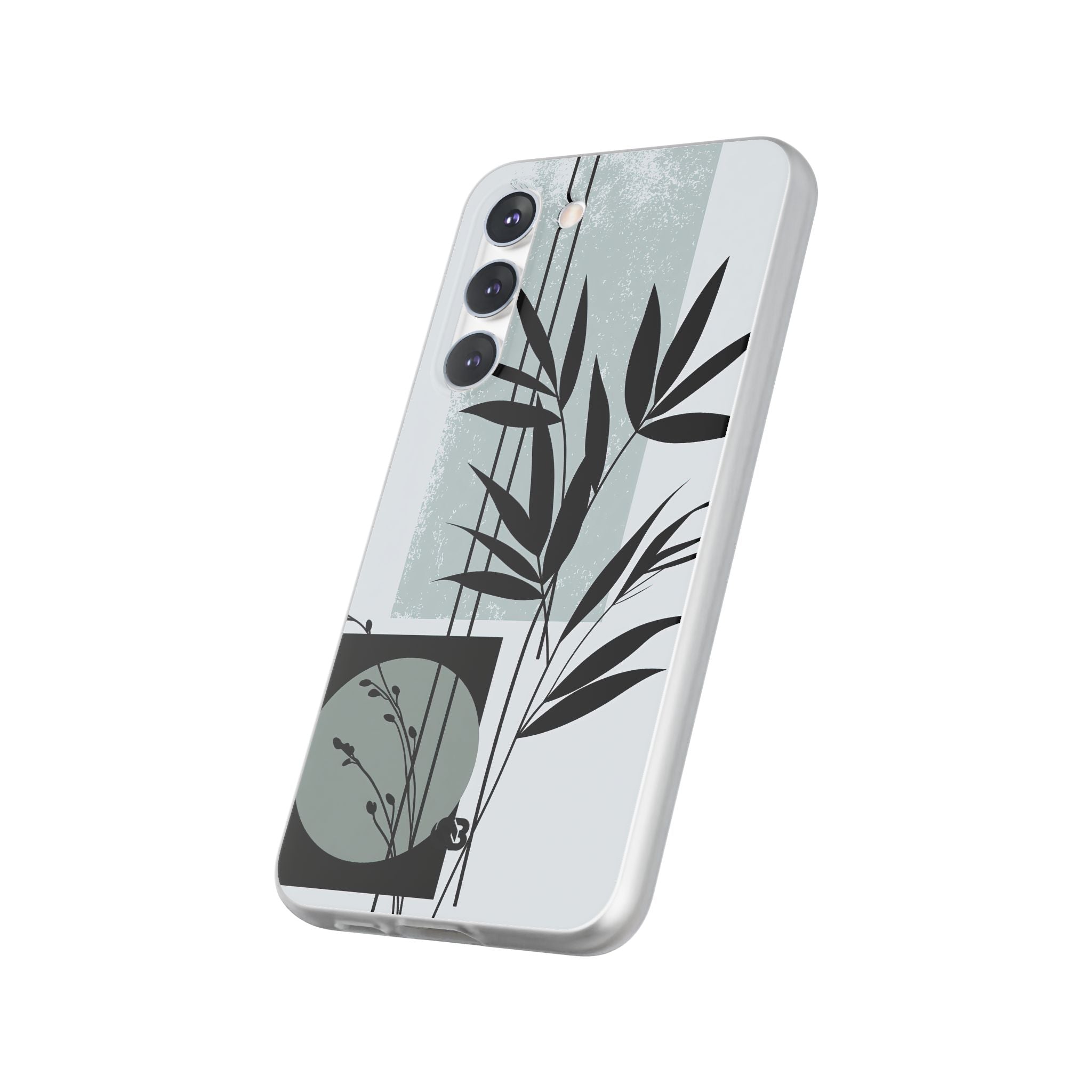Grey Lite Phone Case for Samsung - Sage Bamboo Noir