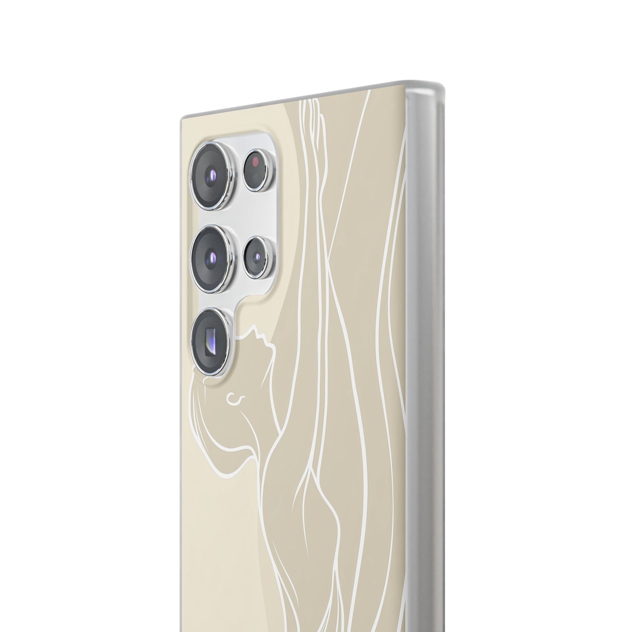 Ethereal Sand Silhouette · Soft Phone Case for Samsung