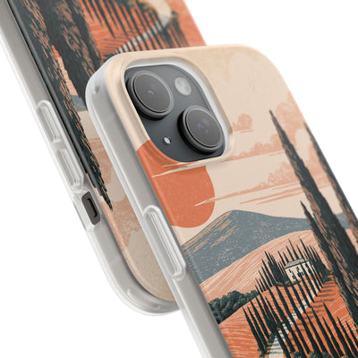 Orange Lite Phone Case for iPhone - Terracotta Ridge Trail