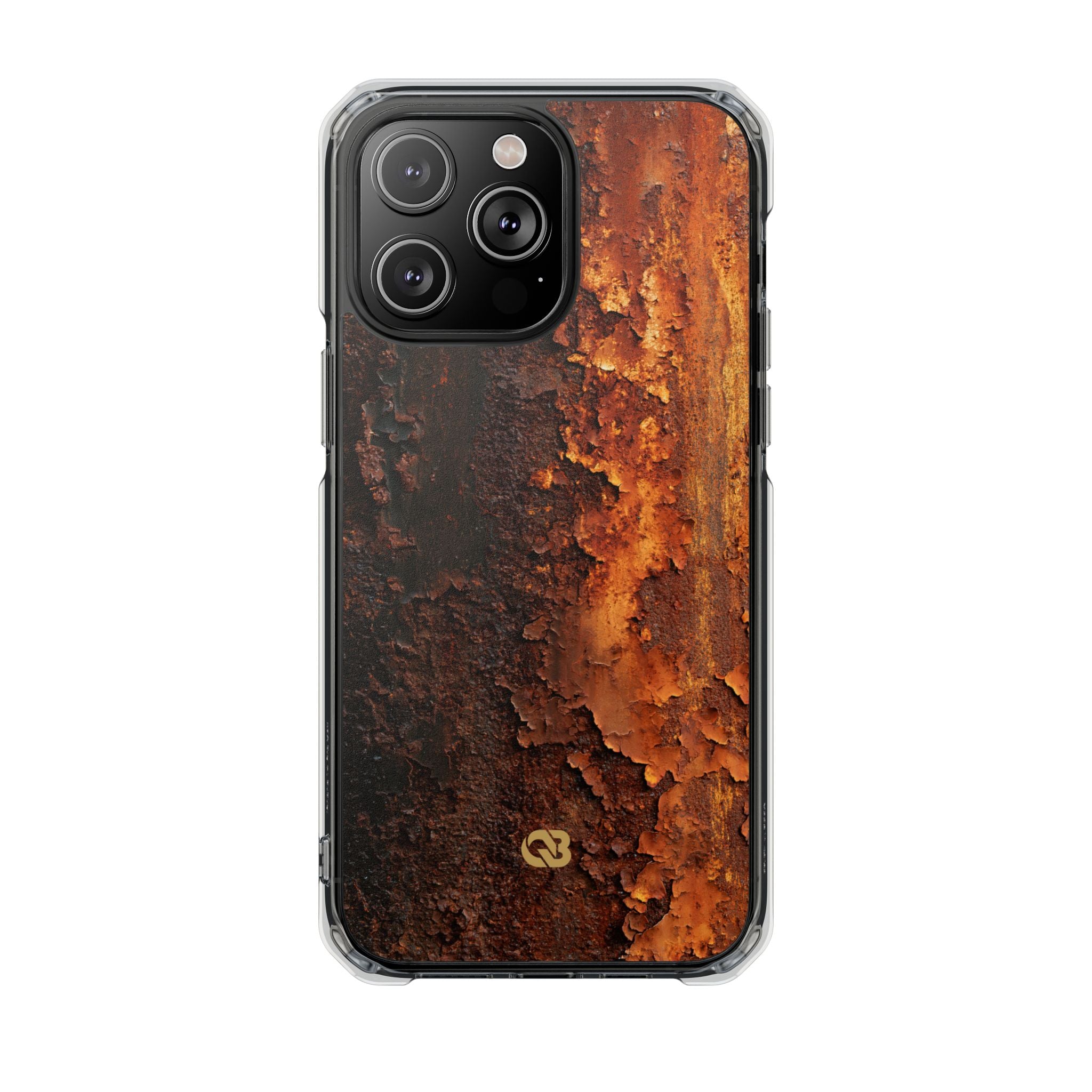 Orange Impact MagSafe Phone Case for iPhone - Oxidized Iron Crust