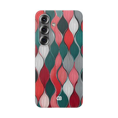 Slate Rose Ripple · Soft Phone Case for Samsung