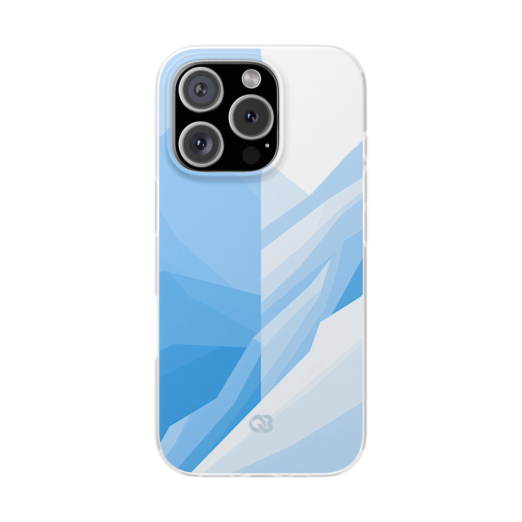 Blue Lite Phone Case for iPhone - Arctic Glacial Ridge