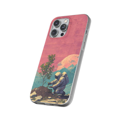 Lunar Pastel Bloom · Soft Phone Case for iPhone