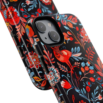 Vivid Birdscape iPhone 14 Plus Case - Tough+