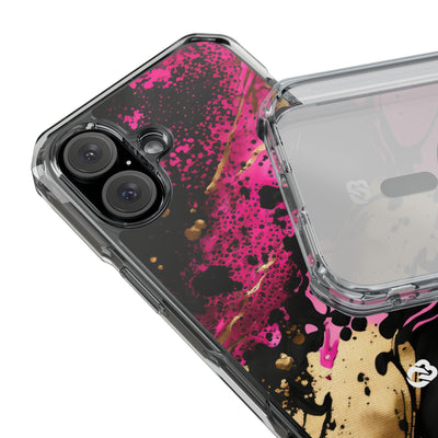 Magenta Liquid Gold · Impact Capa para iPhone · Magsafe