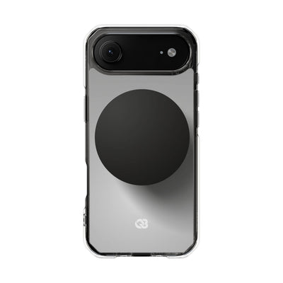 Grey Impact MagSafe Phone Case for iPhone - Matte Onyx Sphere