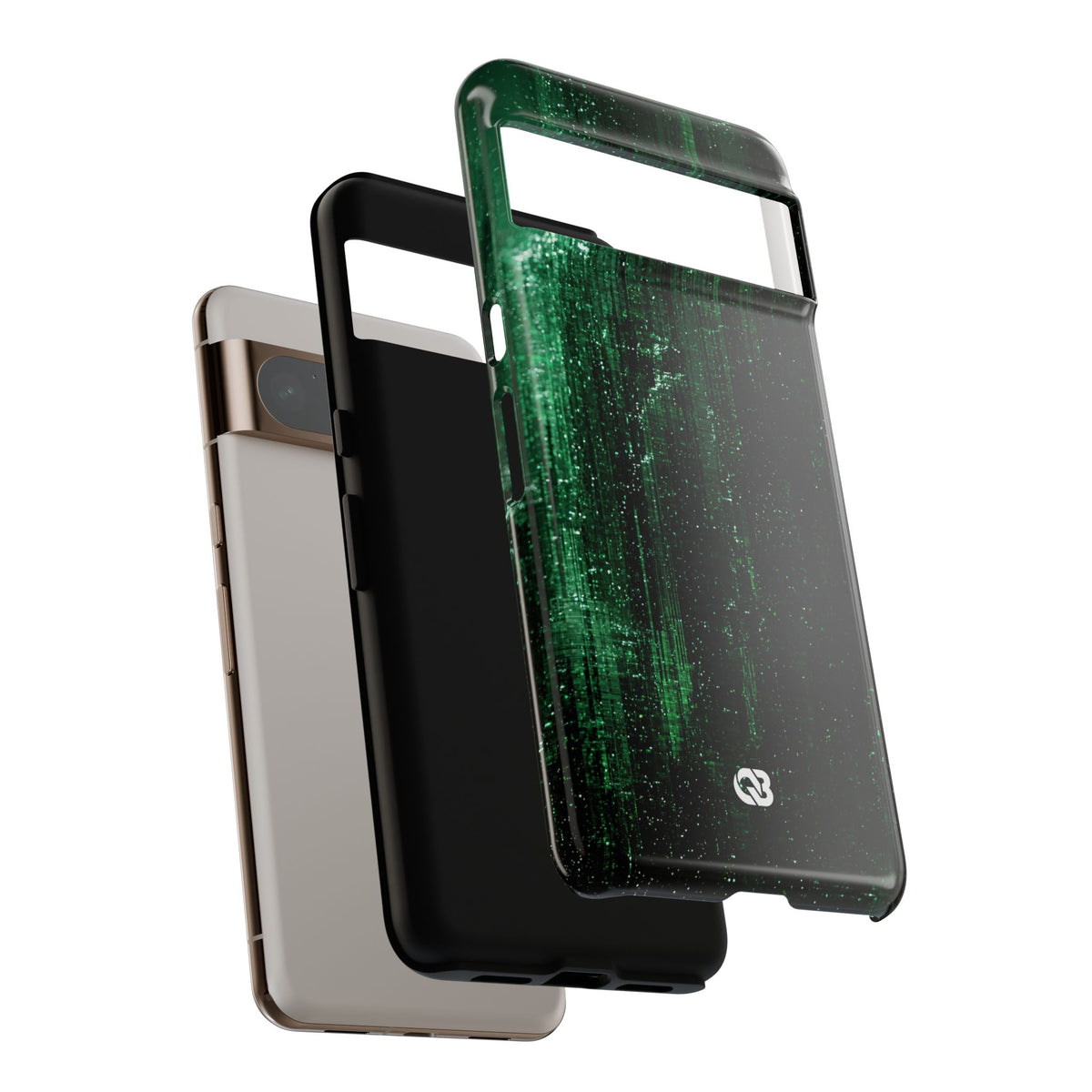 Emerald Void · Tough Phone Case for Pixel ·  Green