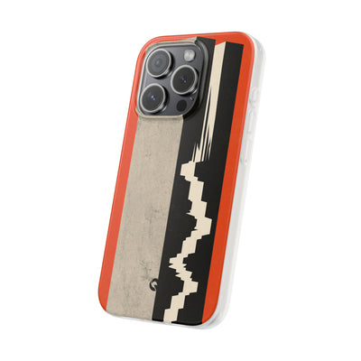 Orange Lite Phone Case for iPhone - Orange Monolith Rift